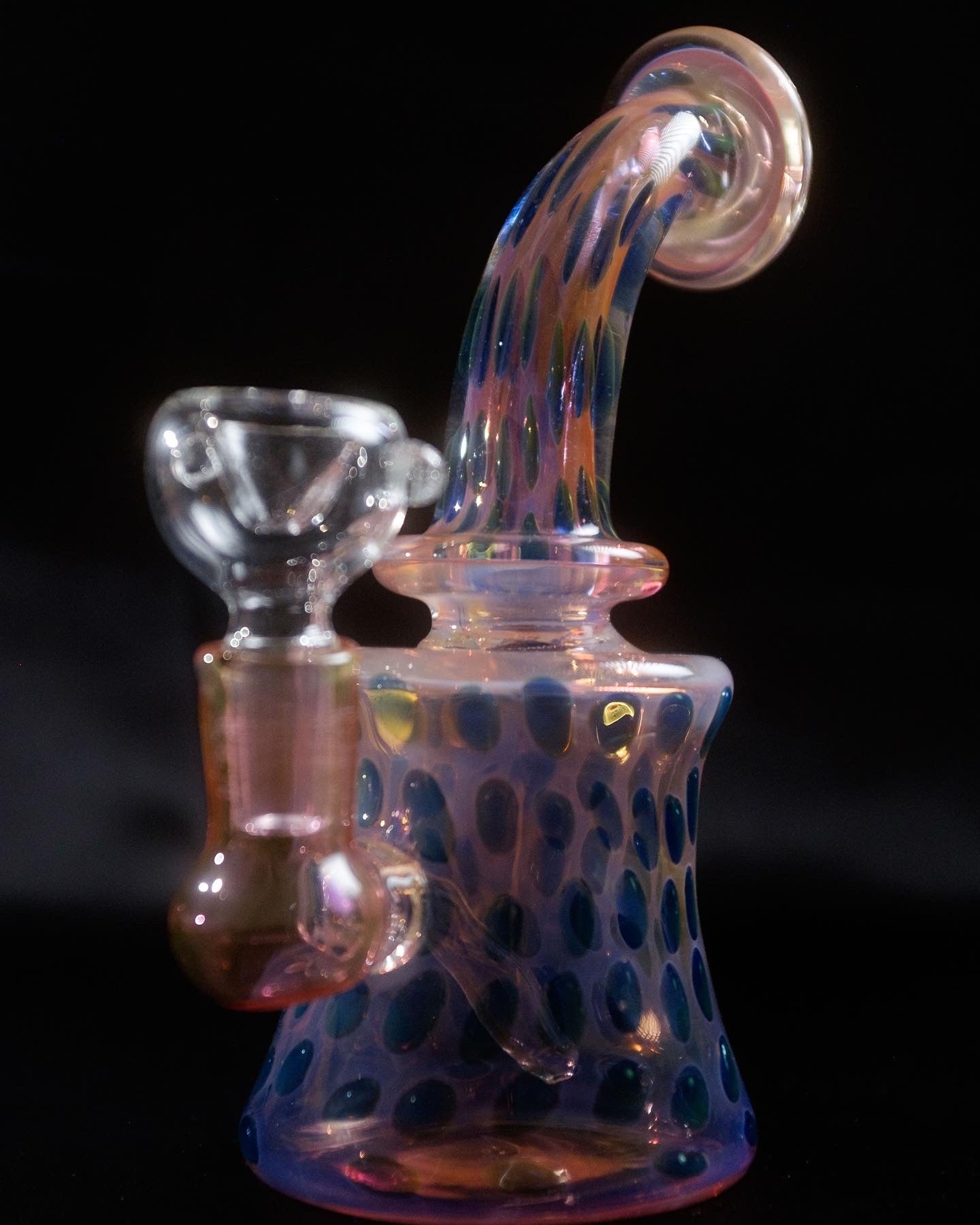 Pink & Gold Water Bong